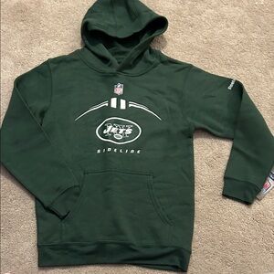 New Reebok NY Jets Sideline Hoodie M 10/12